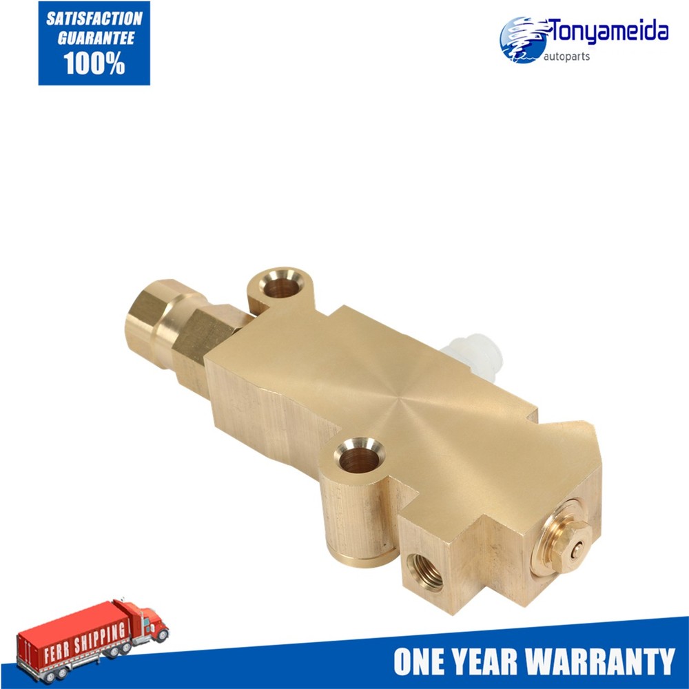 Brass Disc/Drum Disc Front Drum Rear Brake Proportioning Valve & Mount PV2