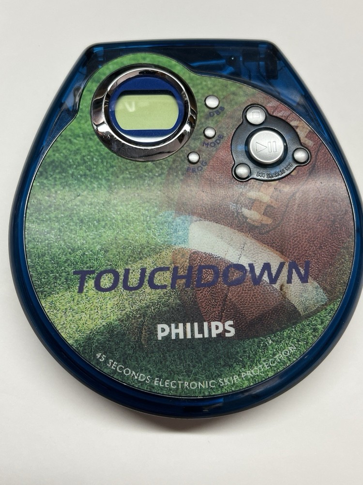 Philips Portable CD Player 45 Second ESP Discman Walkman Rb touchDown