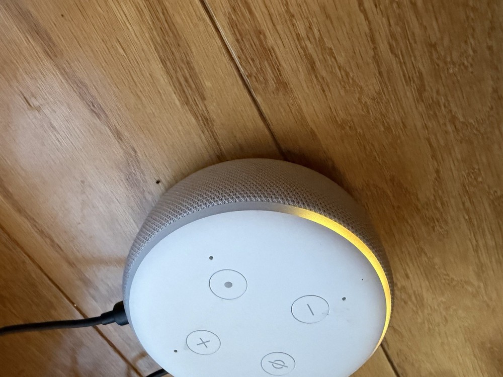 Amazon Echo Dot 3rd Gen Smart Speaker C78MP8 Used Tested Sandstone 2AXL