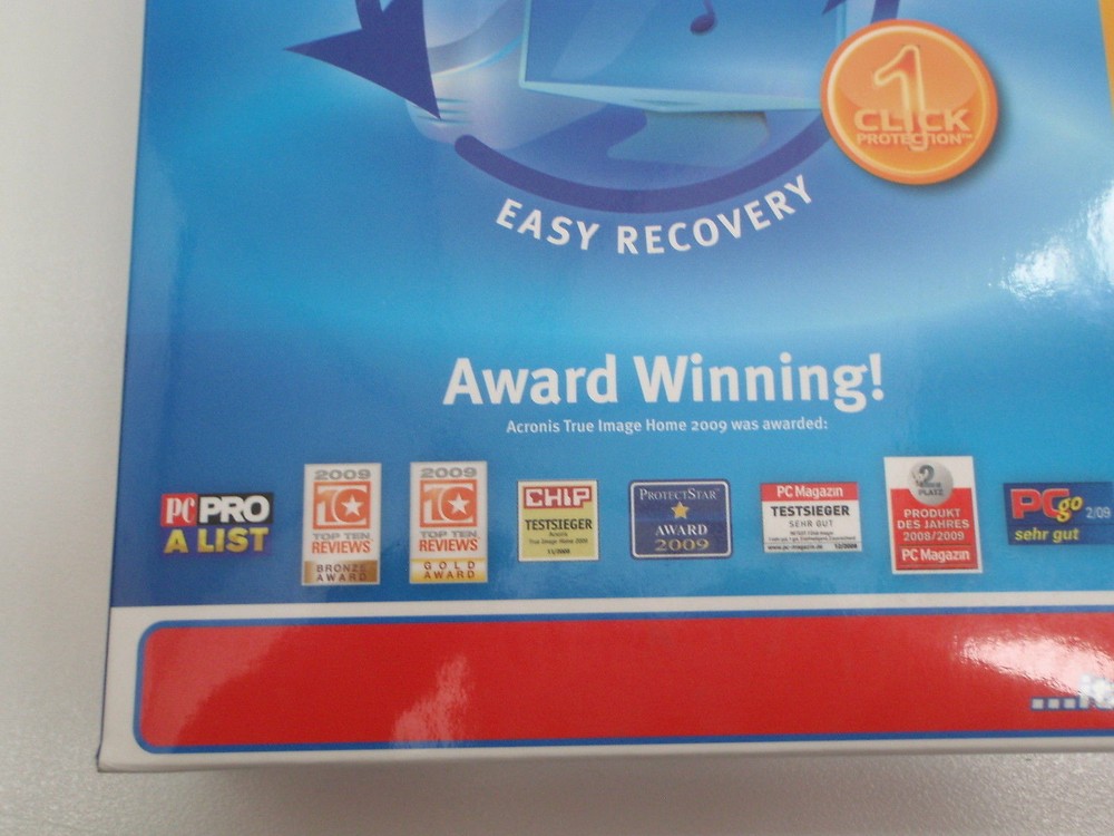 PC BACKUP RECOVERY SOFTWARE COMPUTER ACRONIS TRUE IMAGE HOME 2010 DVD