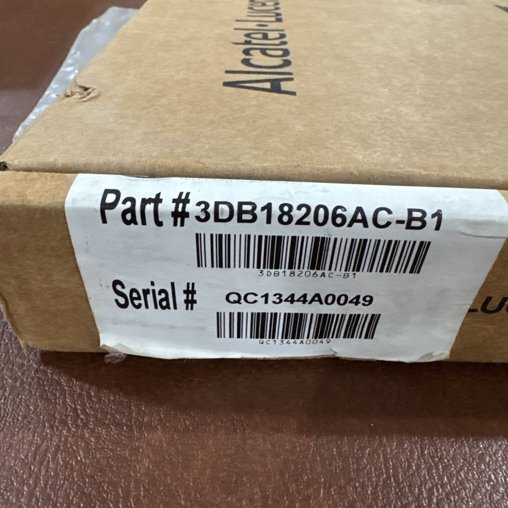 Alcatel Lucent 3DB18206AC MPR9500 Ethernet Access Switch P8ETH NEW.