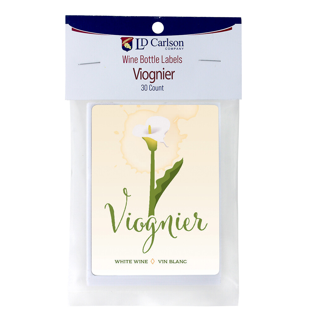 Viognier Wine Labels 30/Pack Varietal Collection