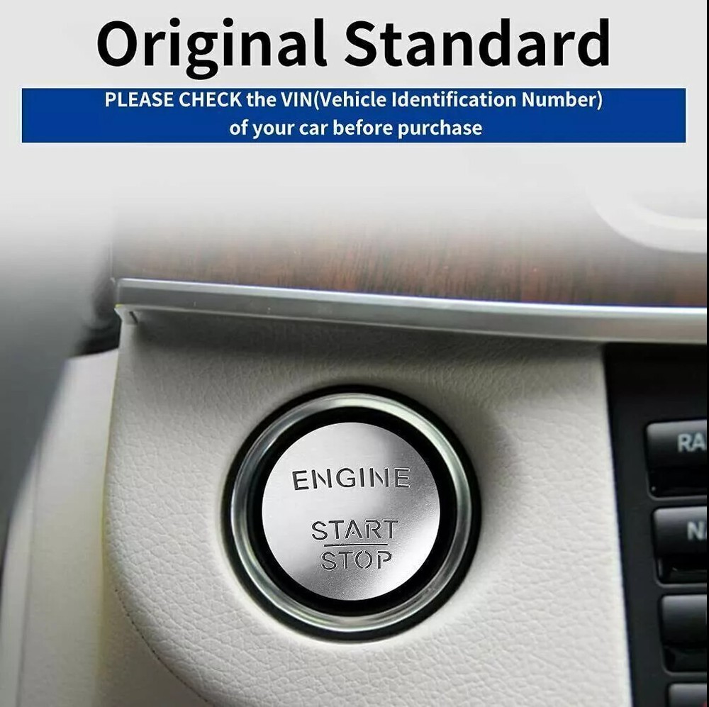 To Start Button Keyless Go Engine Start Stop Push Button For Mercedes-Benz