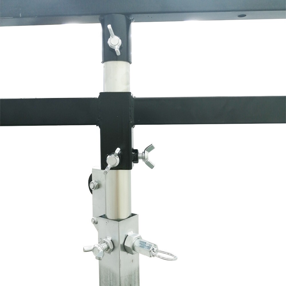 2 PCS 13Ft DJ Concert Stand Stage Lighting Double Stage Bracket