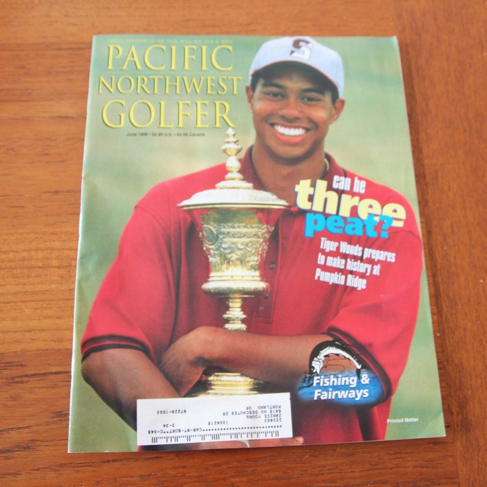 Pacific Northwest Golfer Magazine – Tiger Three-Peat??  1996