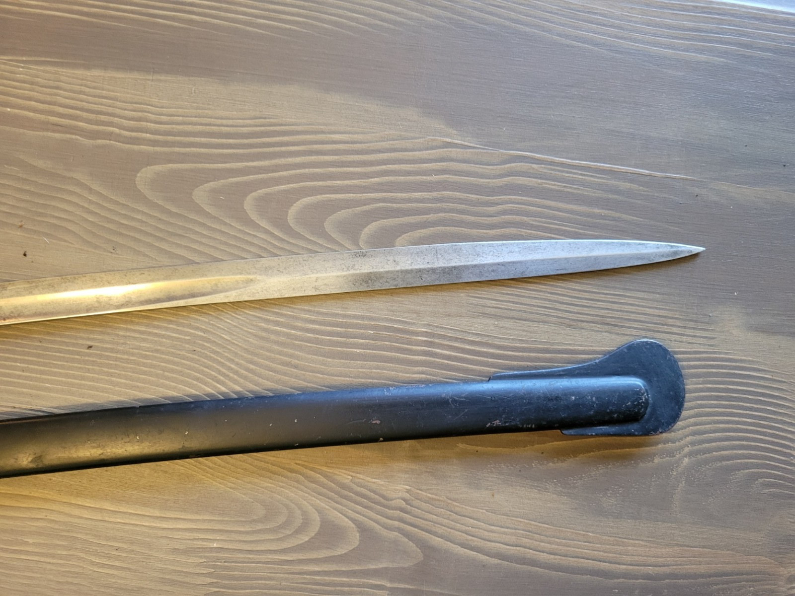 Antique WWI German/Prussian Triple-Etched Lion's Head Officer's Sword