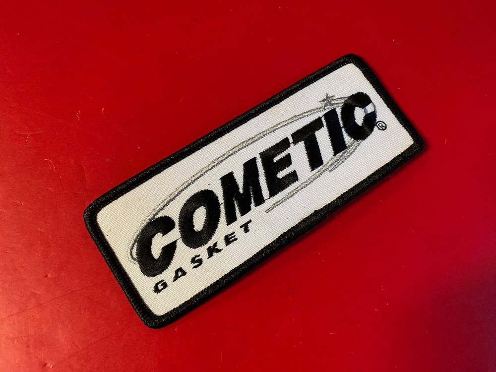 COMETIC GASKET • NOS OEM Snowmobile Motorcycle Embroidered Patch Wiseco Piston