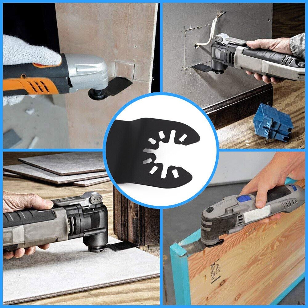 10-50Pcs Oscillating Multi Tool saw blades Wood Metal Cut Cutter For Dewalt Fein