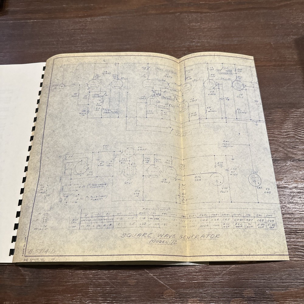 Measurements Model 72 Square Wave GeneratorOperating Instructions 1957