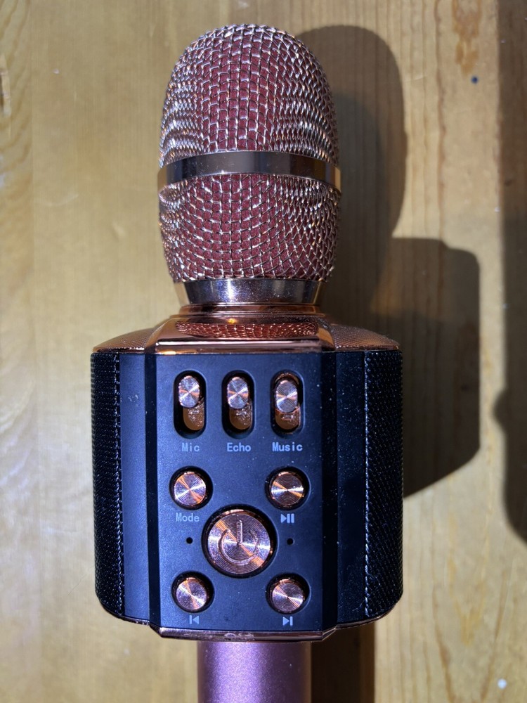 Wireless Light Up Karaoke Microphone