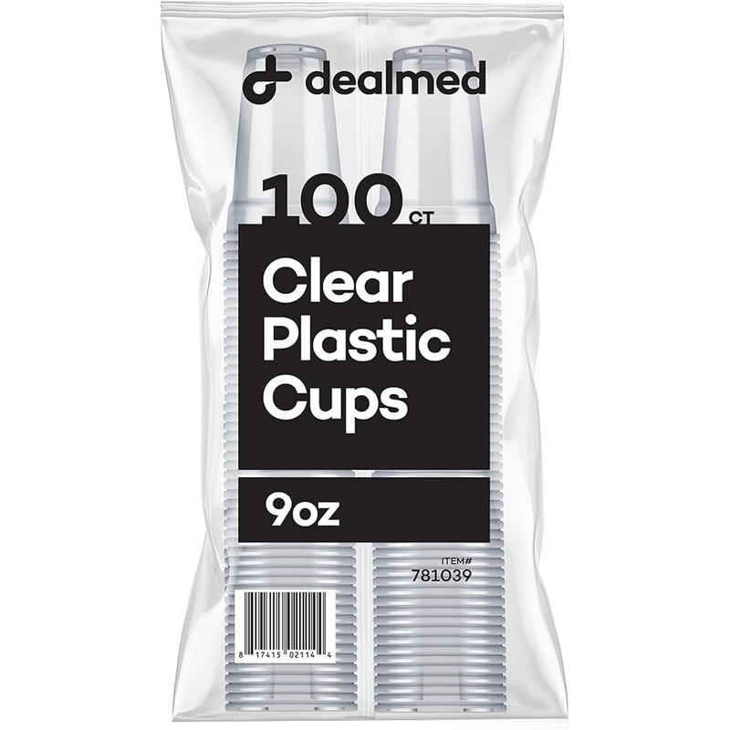 Disposable Clear Cups Professional Quality Multi-Use Bulk Pack Hygienic Solution