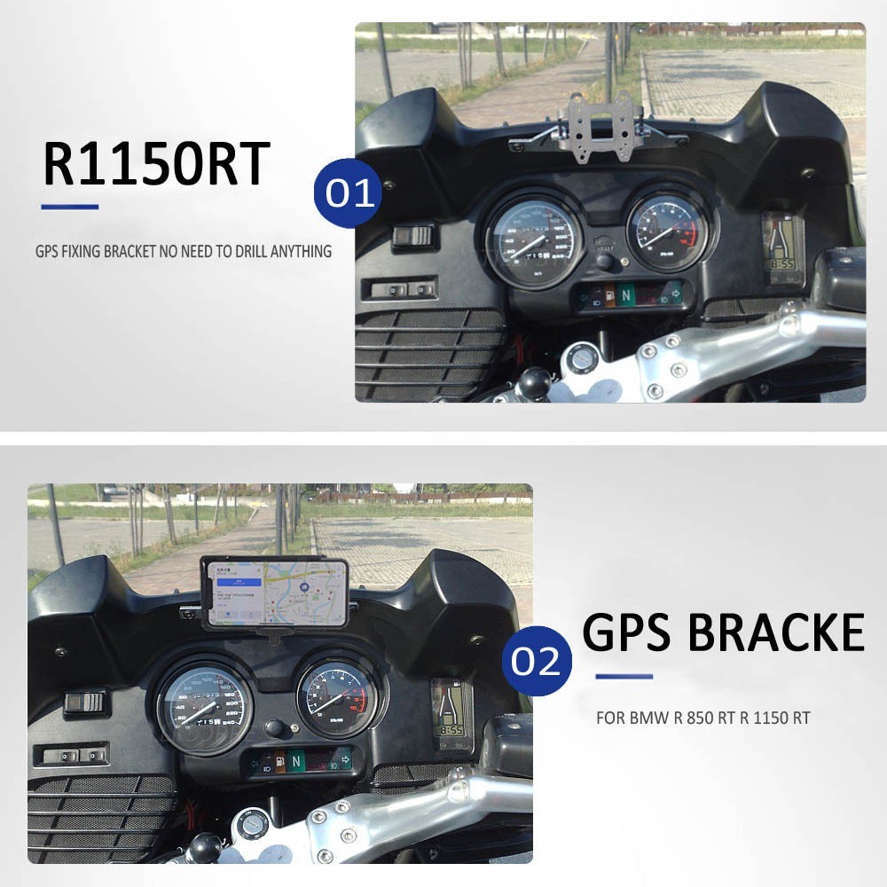 Motorcycle GPS Navigation Bracket For BMW R850RT R1150RT
