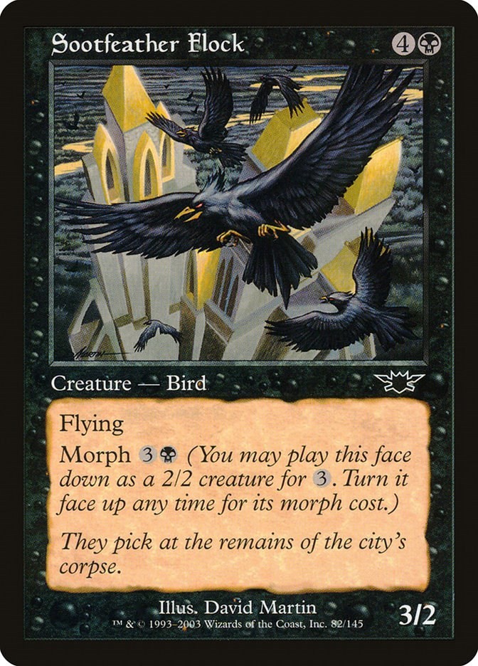 Sootfeather Flock Legions 82 MTG MP