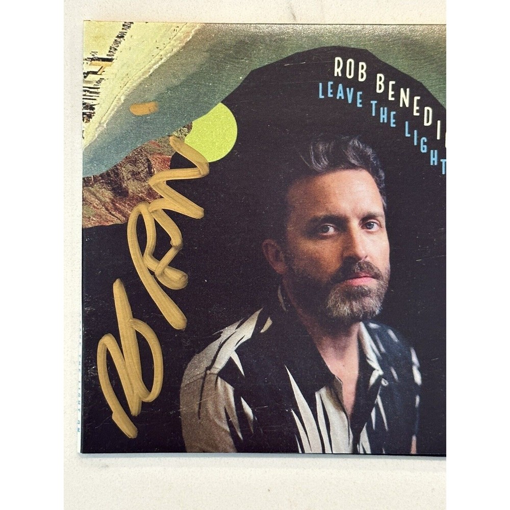 Rob Benedict - Leave The Light On Signed / Autographed Cd