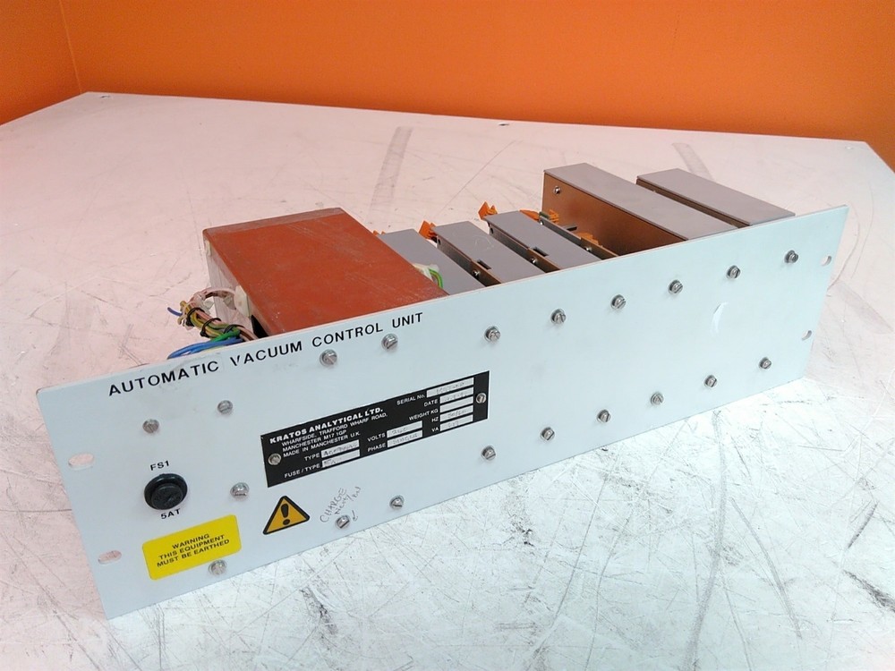 Defective Kratos Analytical AC0944AB Vacuum Control Unit AS-IS