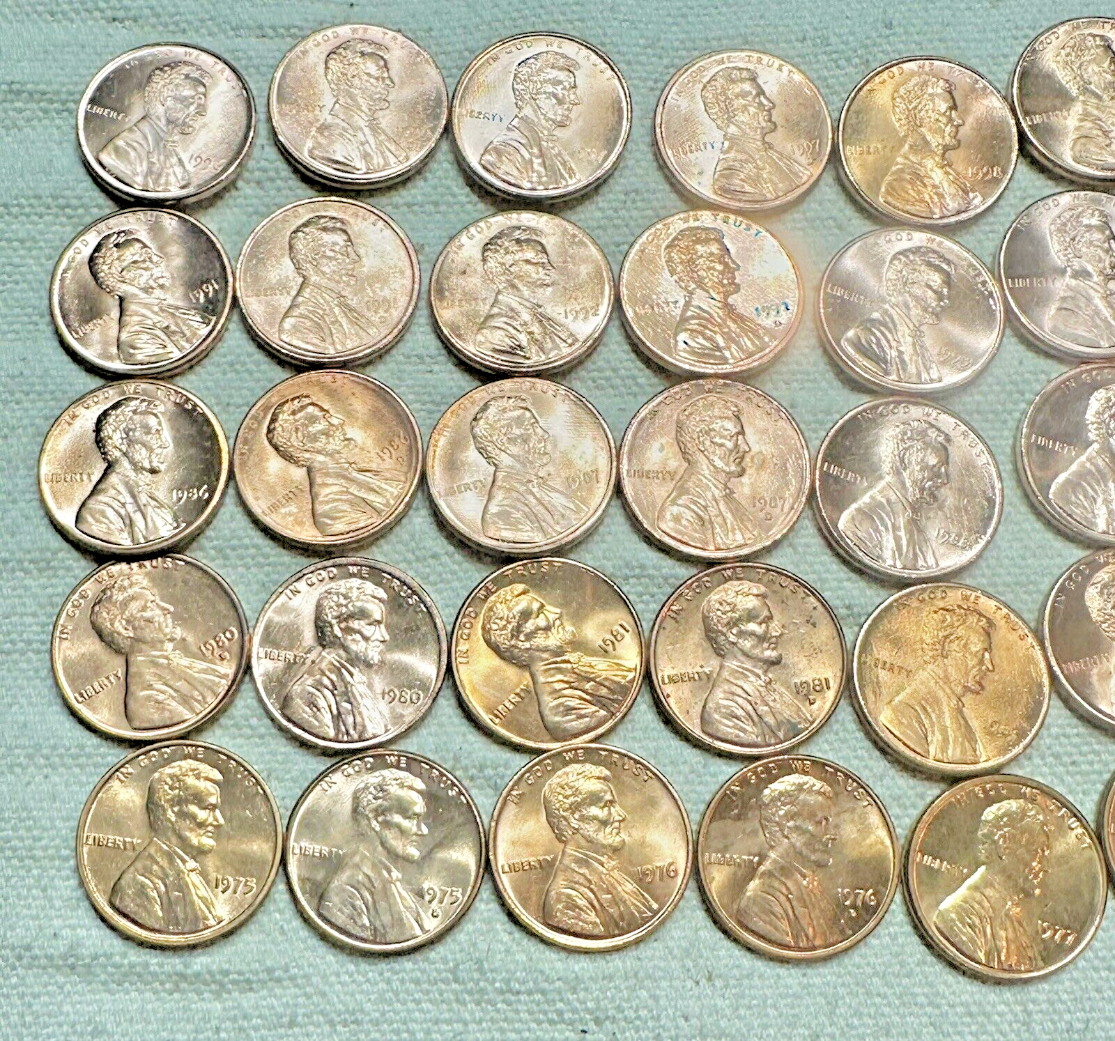 1959 - 2024 P & D S MS Set 148 Uncirculated Lincoln Includes 7 1982 & 60D SD