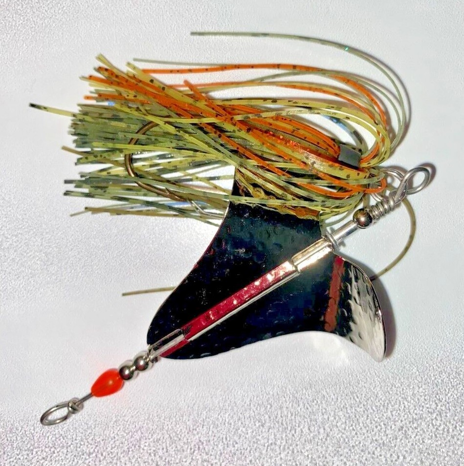 Custom Weedless In Line Buzzbaits - Large Blade - Multiple Colors