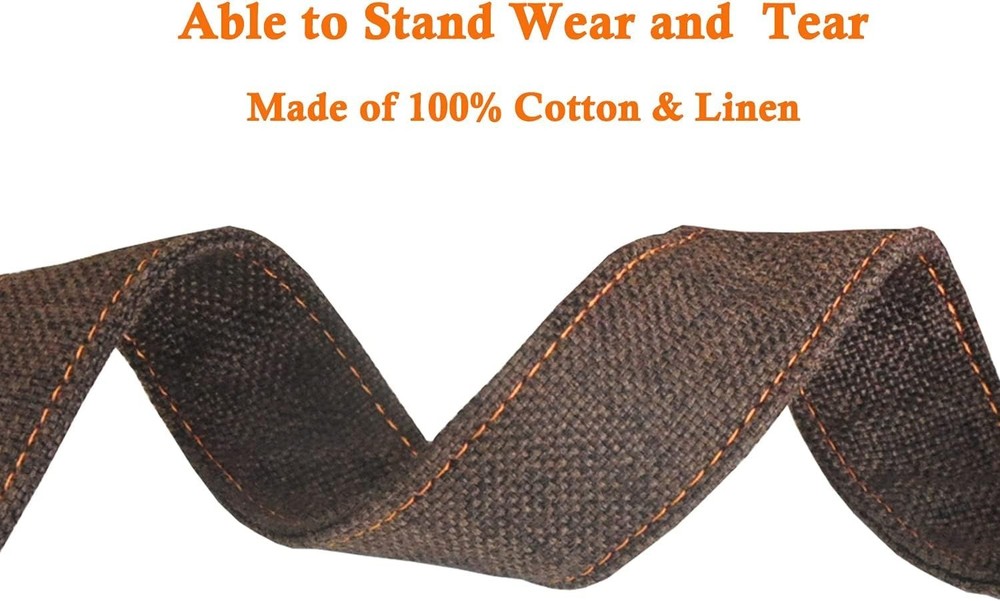 Ukulele Strap Cotton Linen Adjustable Uke Shoulder Strap with Picks Lock Butt...