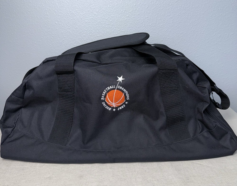 Basketball Coach on Duffle Bag