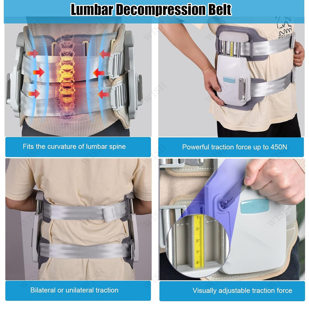 Lumbar Traction Device, Spinal Decompression Devices, Lumbar Decompression Belt