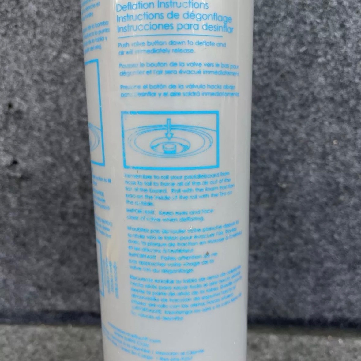 BODY GLOVE Dual Action Manual Hand Pump For Inflatable SUP Paddle Boards Kayaks