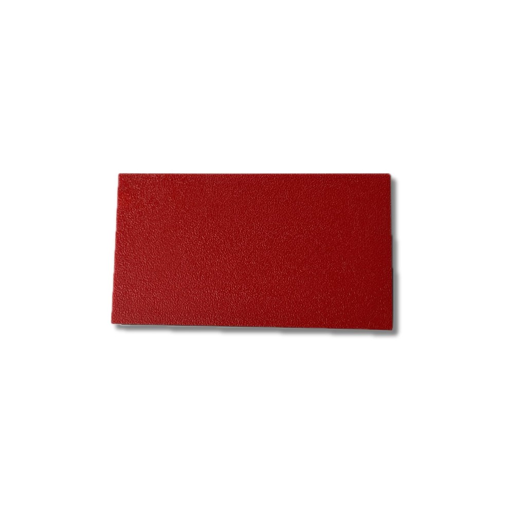 Solid Red Mailbox Flag Front Mount Left or Right Opening Solution 4.02 x 2.27...