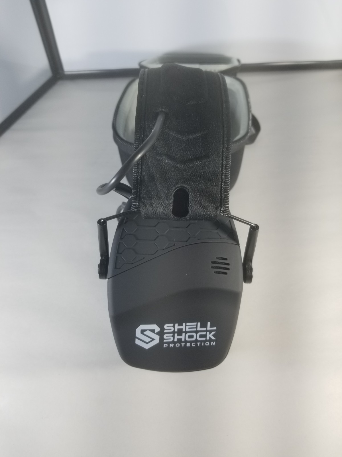 Shellshock Protection Exo Pro Electronic Earmuff w/ Shockproof Hard Case