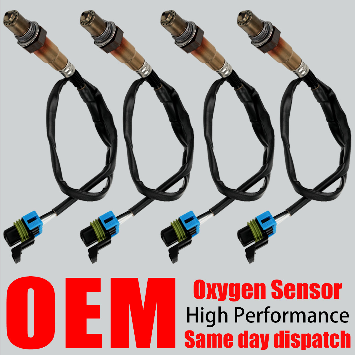 4PCS OEM Upstream & Downstream Oxygen O2 Sensor For Chevy GMC Buick V6 3.0L 3.6L