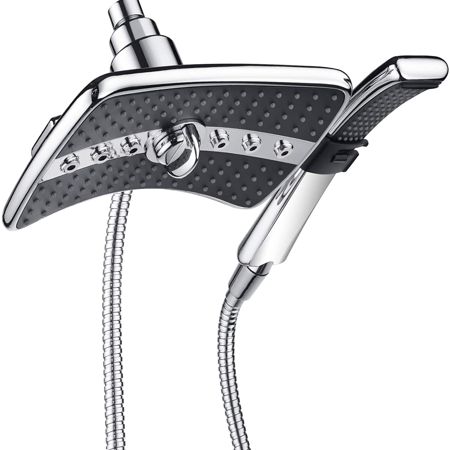 "Bright Showers" Multi Function Rain Chrome Shower Head PSS3919-01