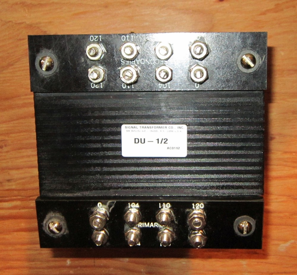 Signal Transformer DU-½ Transformer