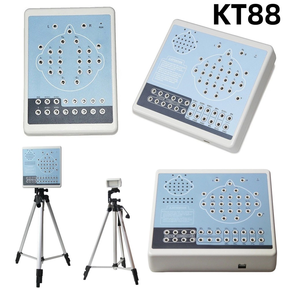 KT88 Digital Electroencephalogram Machine With Brain Mapping Software