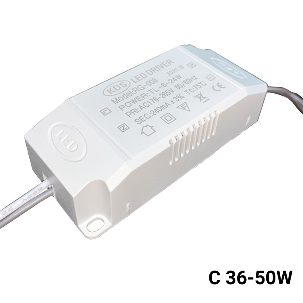 8-24W/24-36W/36-50W Model LED Driver Electronic Transformers For Ceiling Light