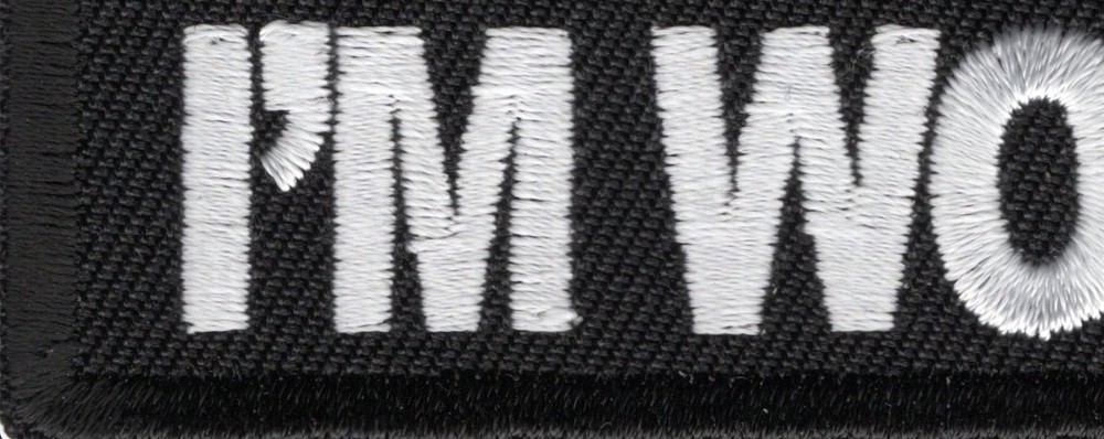 Don't Pet Me I'm Working Patch