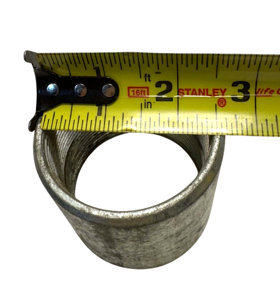 EC 2" Galvanized Full Threaded Conduit Coupling **Free Shipping**