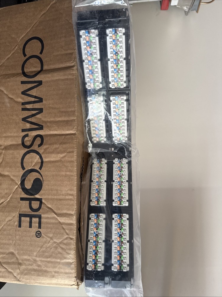 Commscope angled Patch Panel48 Port