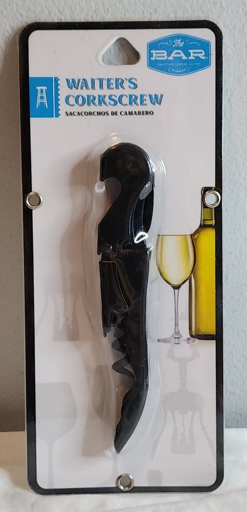 Waiters Corkscrew with foil knife New