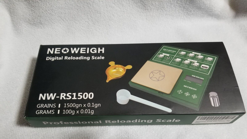 Reloading Scale Powder Scale for Reloading 1500 Grains X 0.1 Grain Digital