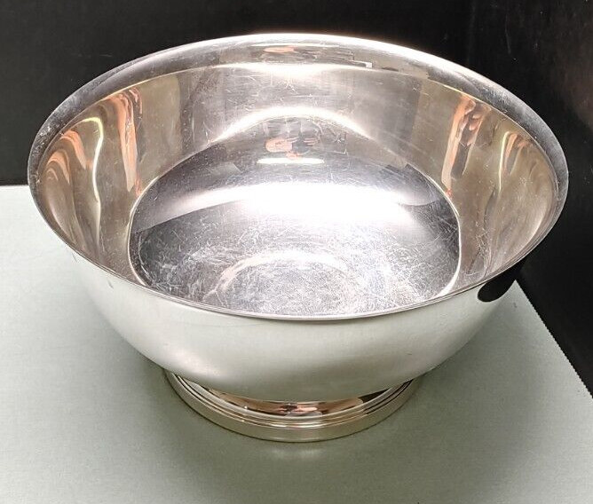 Gorham E P Silverplate  Large 9” Round Serving / Fruit Bowl ~ #YC781
