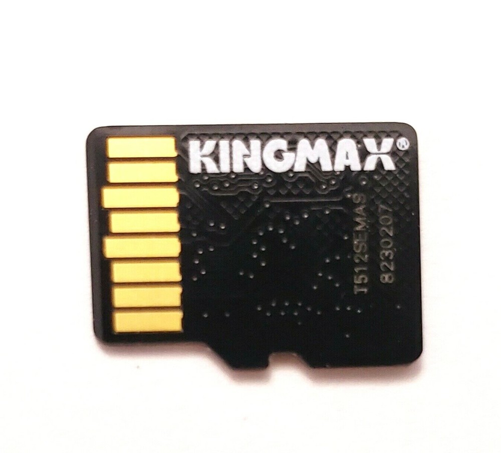 KINGMAX Micro SD Secure 512MB TF Memory Card MicroSD With Adapter Genuine Oem