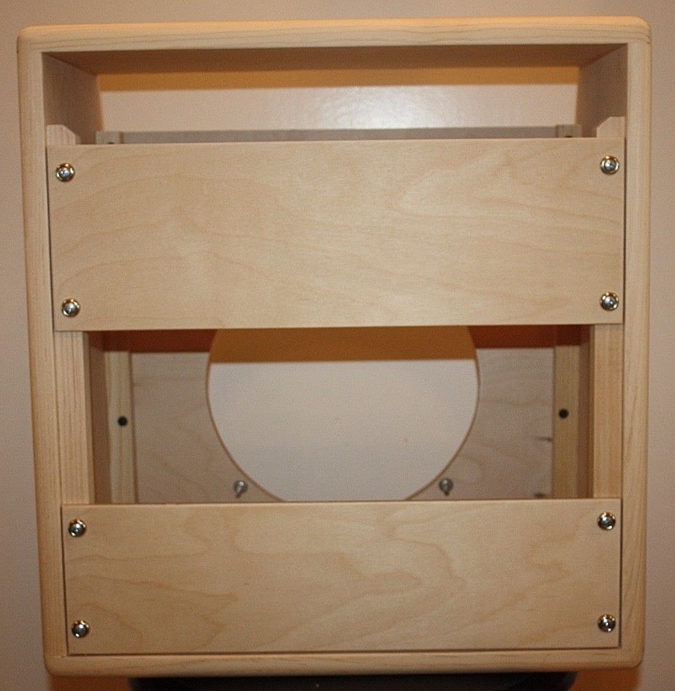Rawcabs Vibro Champ 1x10 dove tail joint empty pine combo cabinet .