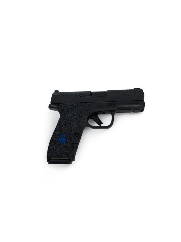 HANDLEITGRIPS Textured Sandpaper GRIP for Springfield Hellcat Pro Blue Inserts