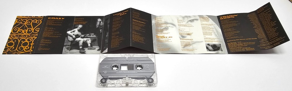Pat Benatar Gravity's Rainbow Cassette Tape 1993 First Edition