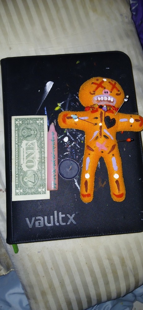 Authentic Voodoo Doll Kit Witchcraft Metaphysical Black Magic