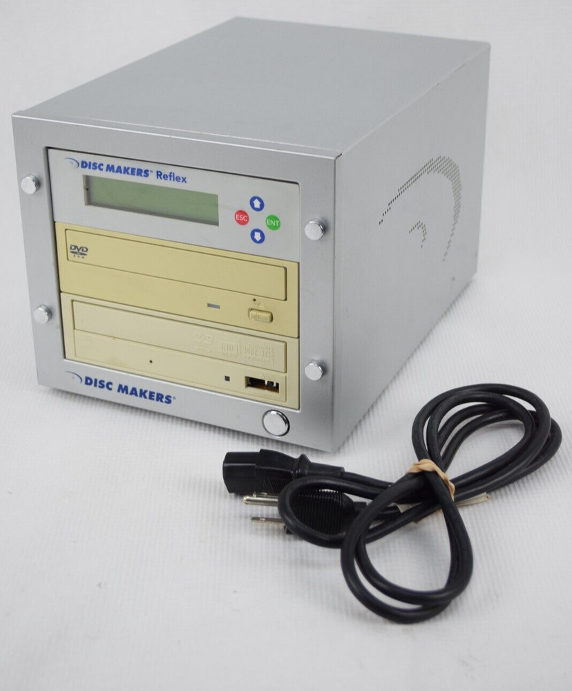Disk Makers Reflex Disk DVD Duplicating & Copying System NEC Drive