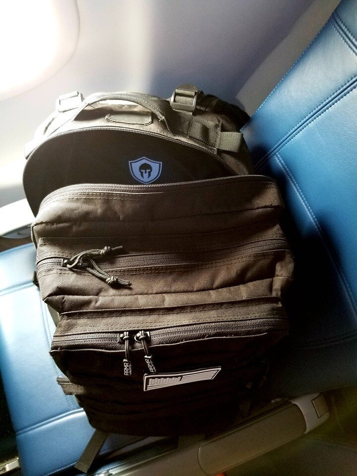 Bulletproof backpack Panel Shield Lightweight Body Armor Level IIIA 10 x 16