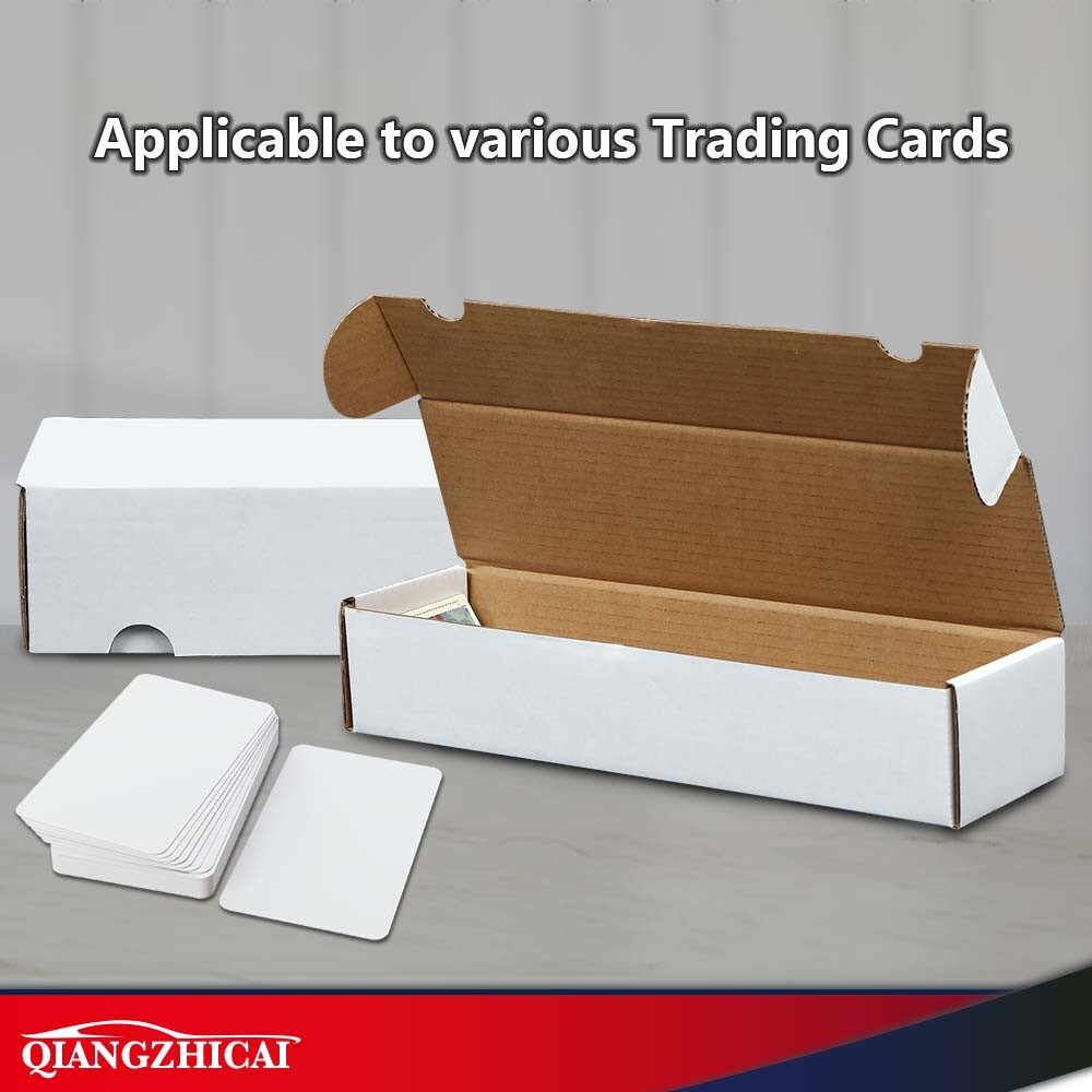 Storage Boxes LOT 800 Count CT Sports Cards Trading White MAX Pro Shipping New