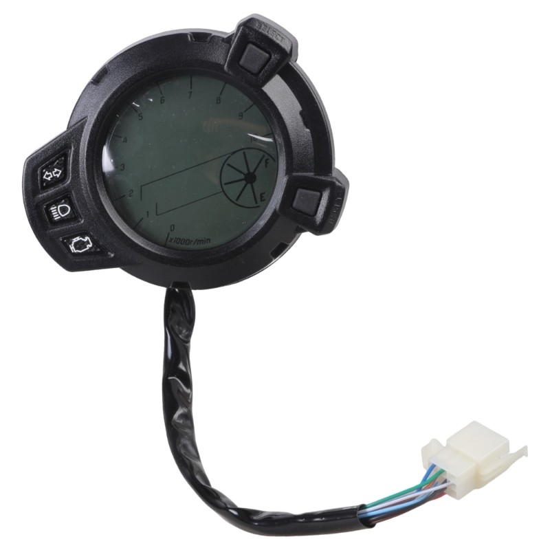 Waterproof Motorcycle LCD Odometer with Adjustable Brightness Display for BWS125