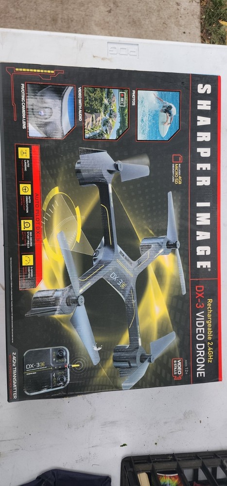 Sharper Image Drone DX-3 Video Drone