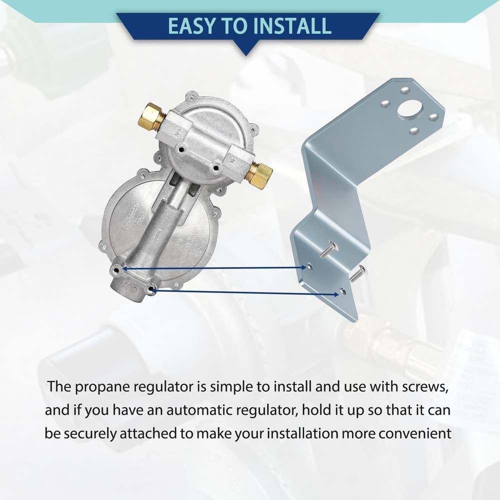 Universal L-Mount Regulator Mounting Bracket,Fits Fairview Regulators, Silver