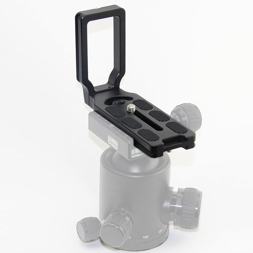 1/4" Screw Universal Camera Lengthen L-shaped Plate Bracket Grip Mount Support